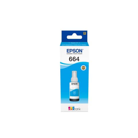 Cartuccia inkjet T6642 Epson ciano  C13T664240